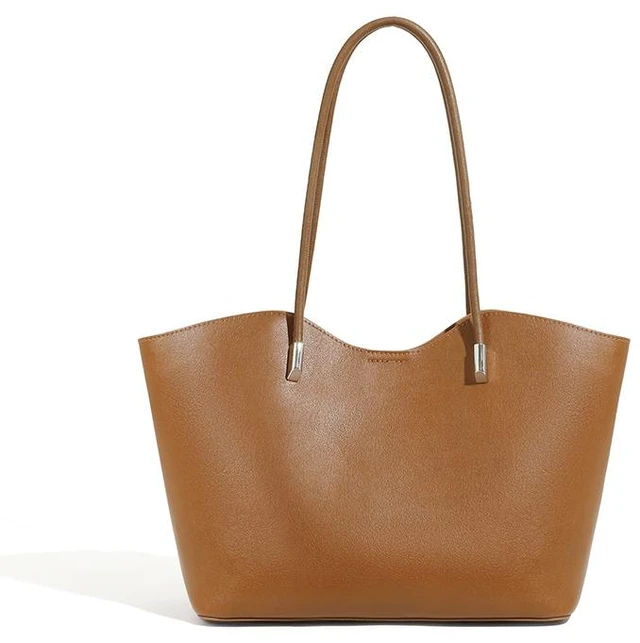 Main image of Genuine Leather Women Handbag Crossbody Bag Brown