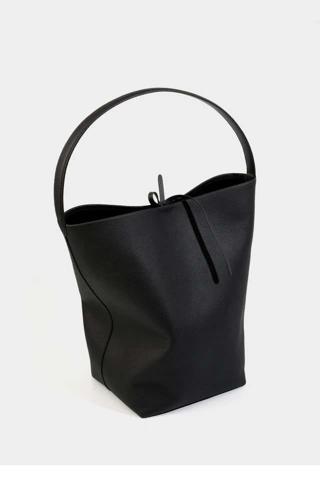 Alt view image 3 of 3 - Genuine Leather Women Cross Bag Women Handbag Black