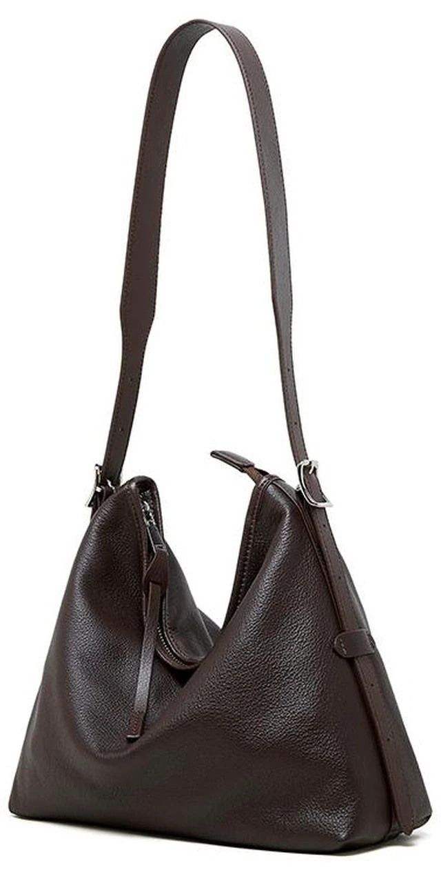 Main image of Genuine Leather Women Tote Bag Handbags Brown