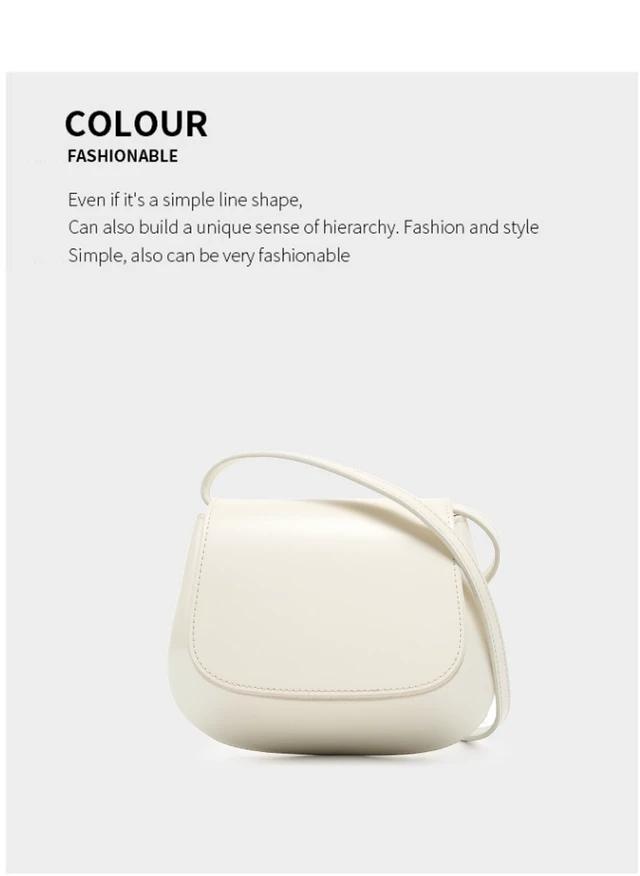 Alt view image 4 of 4 - Women Genuine Leather Tote Bag White