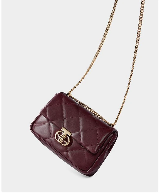 Alt view image 3 of 3 - Genuine Leather Women Hobo Handbags Tote Purse Red