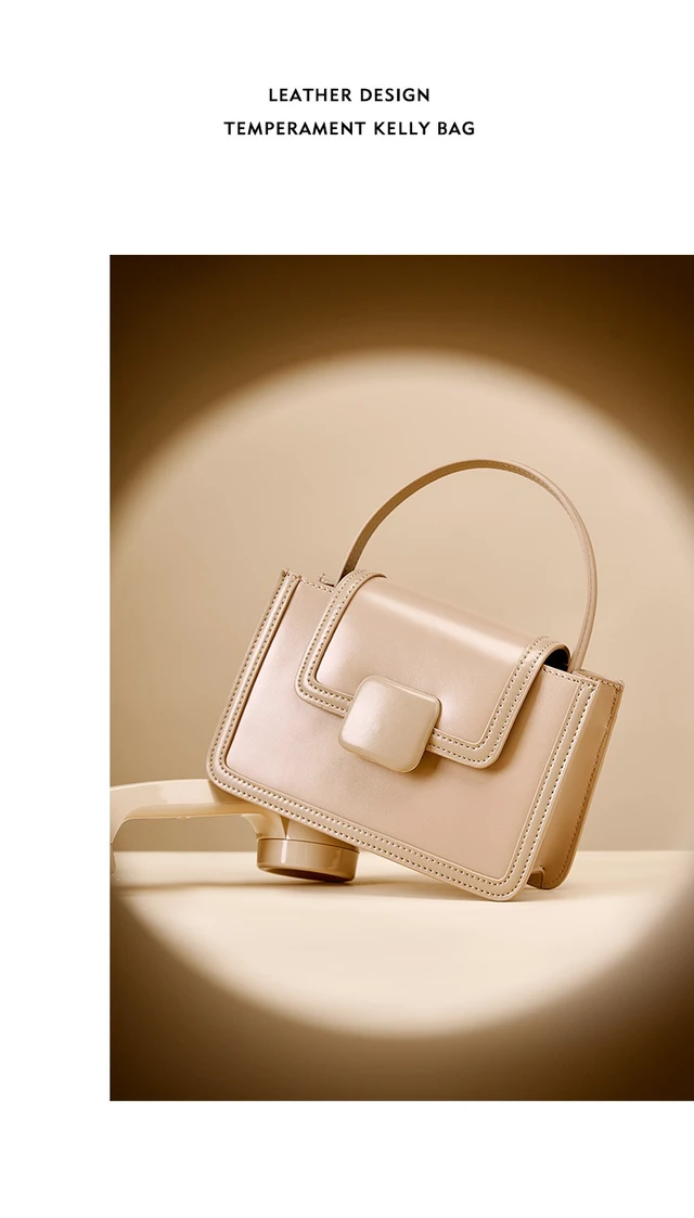 Alt view image 3 of 3 - Genuine Leather Women Fashion Handbags Wallet Tote Bag Shoulder Bag Top Handle Satchel Purse Brown