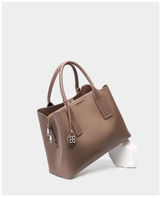 Alt view image 3 of 7 - Womens Fashion Purses and Handbags Top Handle Satchel Tote Bags Brown