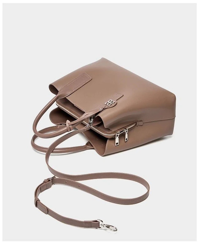 Alt view image 2 of 7 - Womens Fashion Purses and Handbags Top Handle Satchel Tote Bags Brown