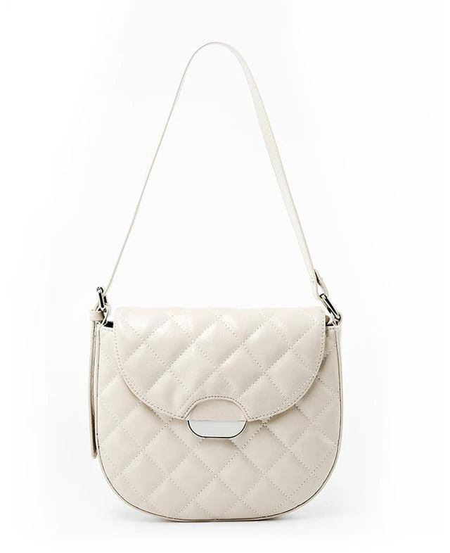 Main image of Genuine Leather Women Tote Bags Shoulder Purses Crossbody Bag Top Handle Handbags White