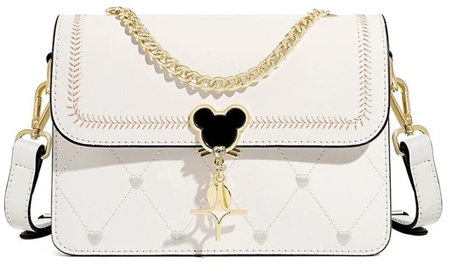 Main image of Genuine Leather Handbags for Women Large Designer Ladies Hobo Bag White