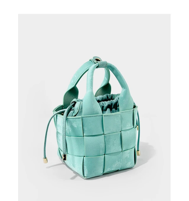 Alt view image 3 of 4 - Genuine Leather Women Shoulder Bag Vintage Crossbody Purse Handbag Blue