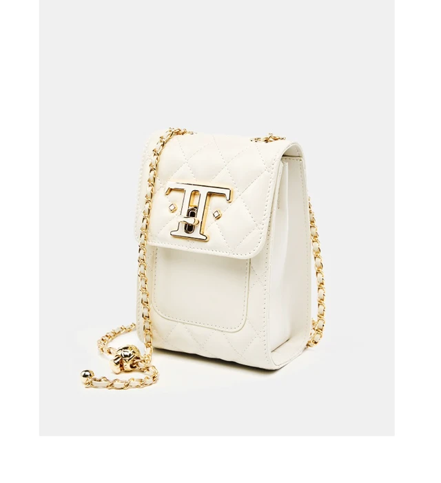 Alt view image 3 of 4 - Genuine Leather Women Handbag Retro Tote Bag White