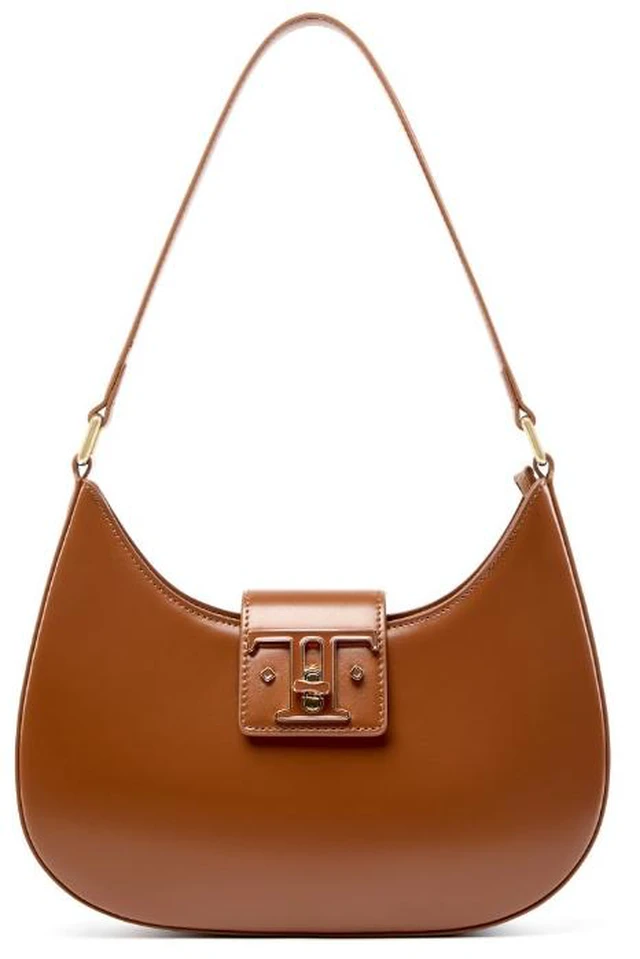Main image of Genuine Leather Women Handbags College Crossbody Messenger Bag Brown