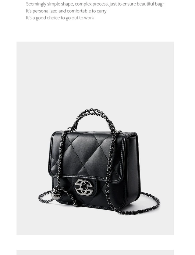 Alt view image 2 of 6 - Women Genuine Leather Satchel Purse Vintage College Crossbody Messenger Bag Work Cross-body Bag Black