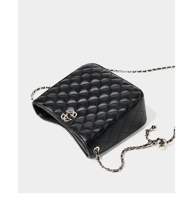 Alt view image 5 of 5 - Women Tote Bag Genuine Leather Crossbody Bag Large Capacity Handbags Black