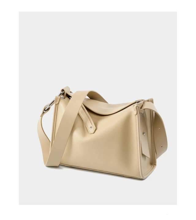 Alt view image 2 of 6 - Genuine Soft Leather Shoulder Tote Crossbody Purses Bucket Bags Bronze