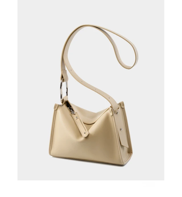 Alt view image 4 of 6 - Genuine Soft Leather Shoulder Tote Crossbody Purses Bucket Bags Bronze