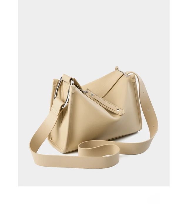 Alt view image 3 of 6 - Genuine Soft Leather Shoulder Tote Crossbody Purses Bucket Bags Bronze
