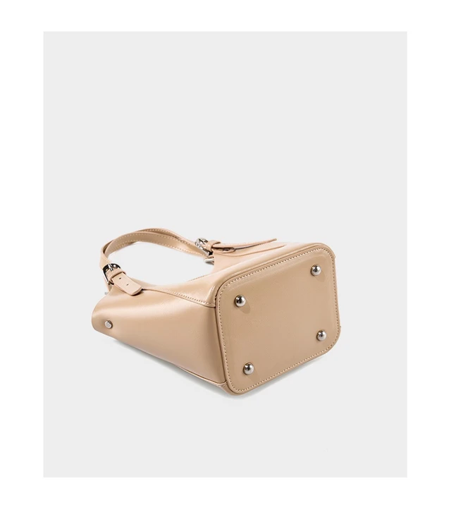 Alt view image 6 of 6 - Genuine Leather Shoulder Bags Purses and Handbags for Women Satchel Designer Cross Body Hobo Bag Cream