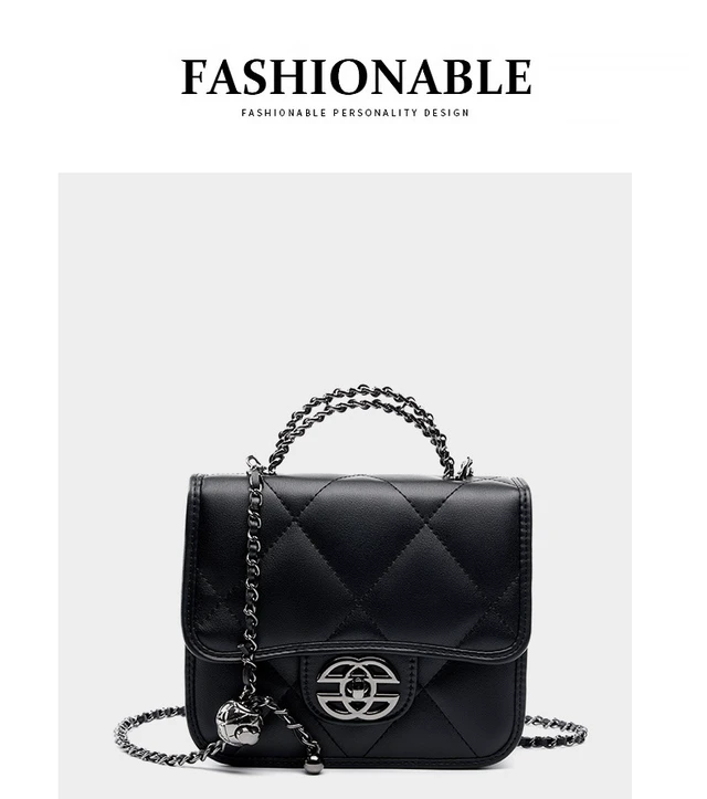 Alt view image 4 of 7 - Women Genuine Leather Cute Tote Handbags Crossbody Bag with Long Strap Black