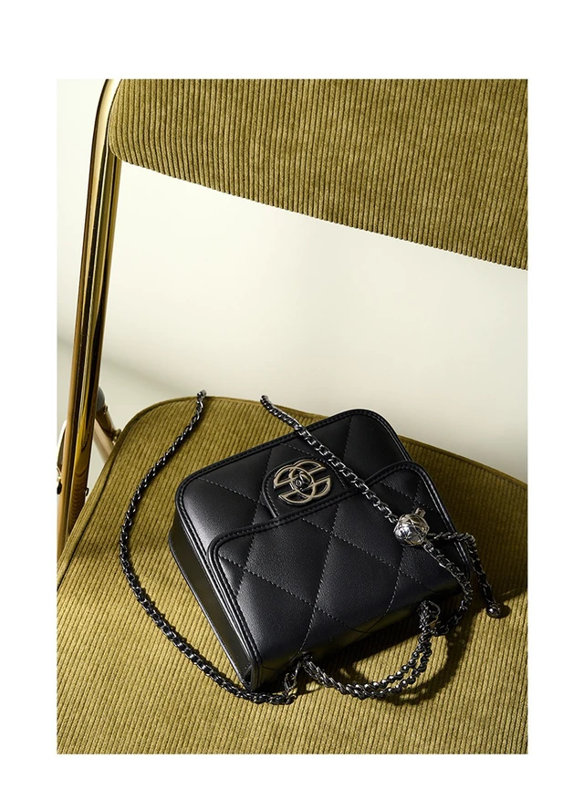 Alt view image 3 of 7 - Women Genuine Leather Cute Tote Handbags Crossbody Bag with Long Strap Black