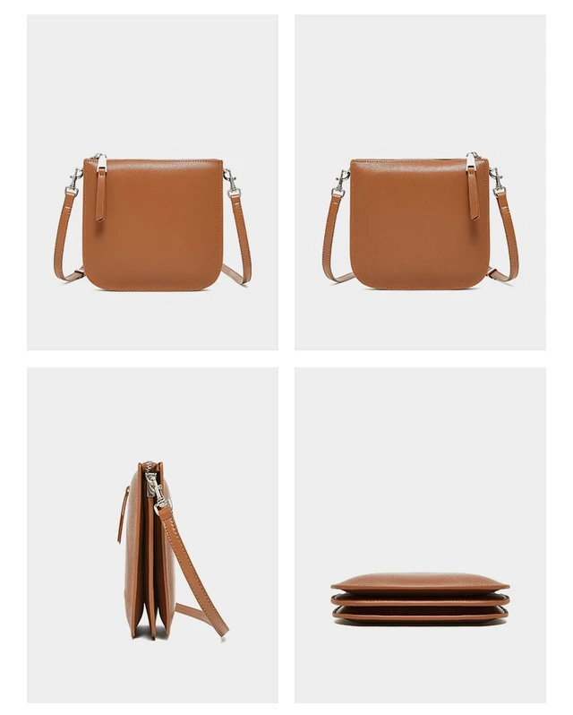 Alt view image 3 of 3 - Women Genuine Leather Totes Shoulder Bag Purses and Handbags Brown