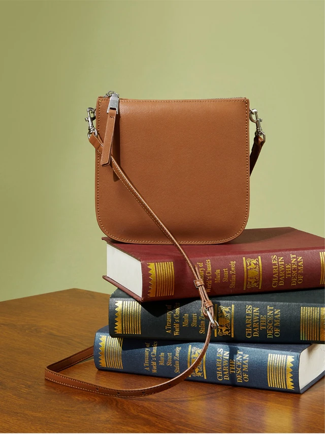 Alt view image 2 of 3 - Women Genuine Leather Totes Shoulder Bag Purses and Handbags Brown