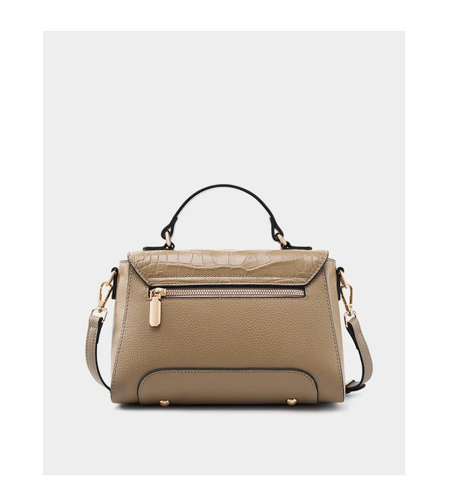 Alt view image 4 of 6 - Genuine Leather Women's Hangbags Crossbody Bag Bronze