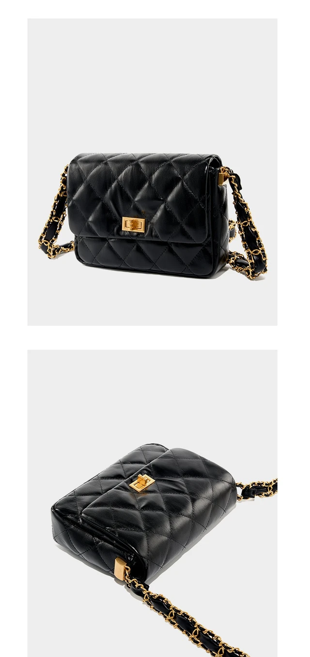 Alt view image 4 of 5 - Women's Genuine Leather Shoulder Bags Hobo Handbags Black