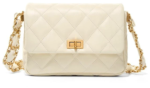 Main image of Women's Genuine Leather Shoulder Bags Hobo Handbags White