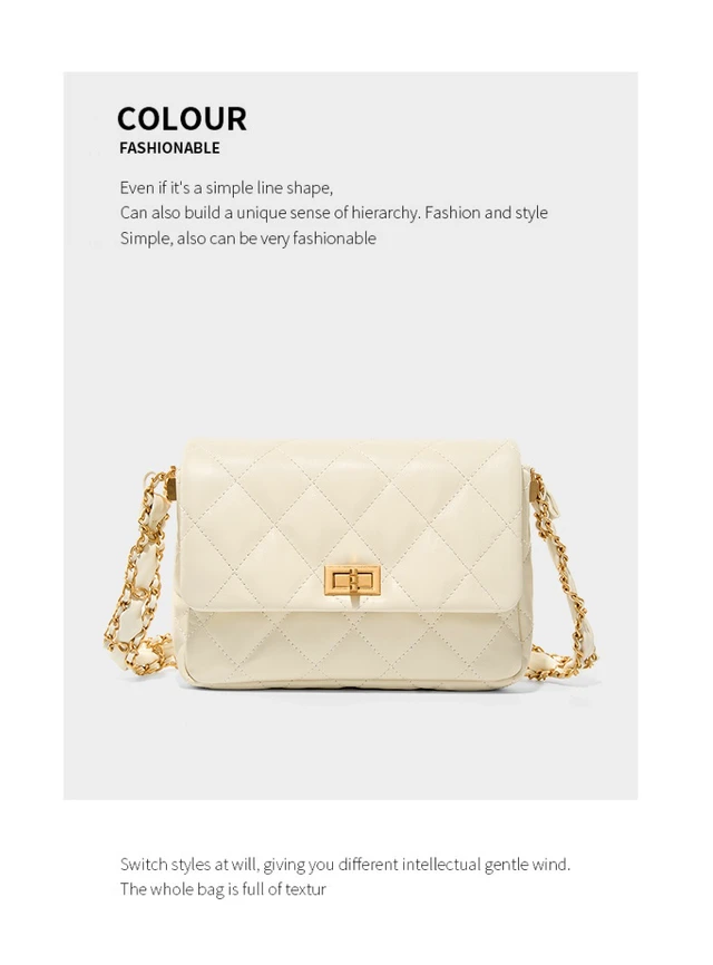 Alt view image 4 of 5 - Women's Genuine Leather Shoulder Bags Hobo Handbags White