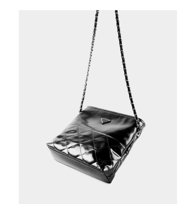 Alt view image 2 of 3 - Genuine Leather Women Shoulder Handbags Leather Tote Bag Black