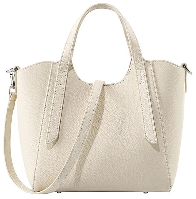 Main image of Women Genuine Leather Shoulder Bags Purses and Handbags White