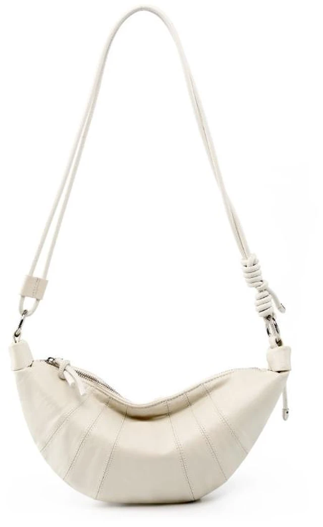 Main image of Genuine Leather Women Shoulder Crossbody Bag White