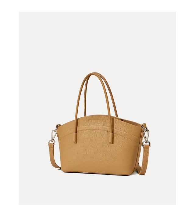 Alt view image 2 of 3 - Women Handbags Genuine Leather Large Capacity Shoulder Bag Brown