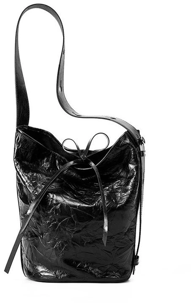 Main image of Women Genuine Leather Tote Handbags Hobo Bags Black