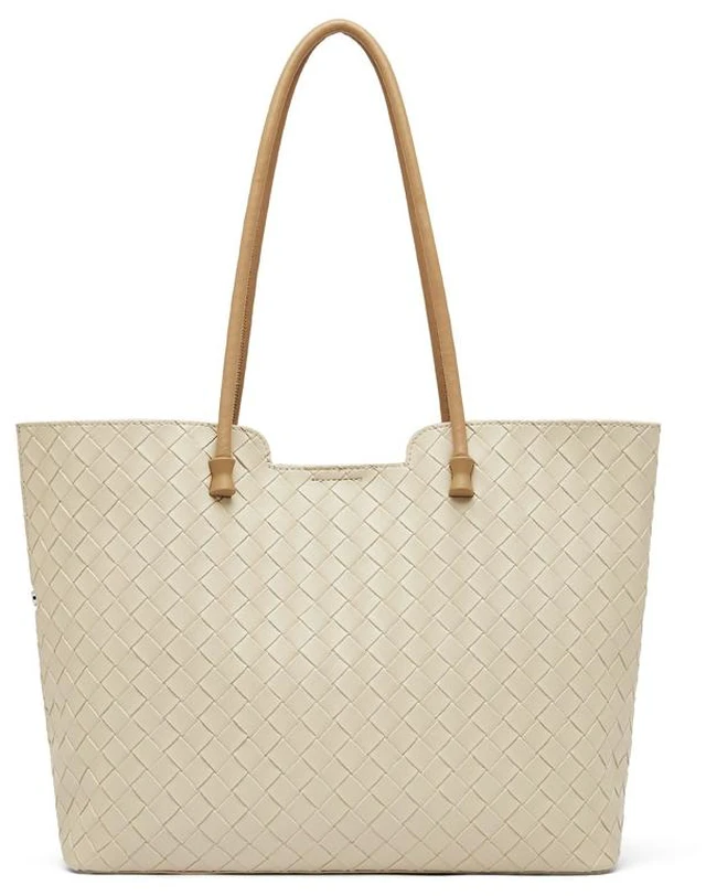 Main image of Genuine Leather Crossbody Bags for Women Hobo Handbag Ladies Vintage Shoulder Bag White