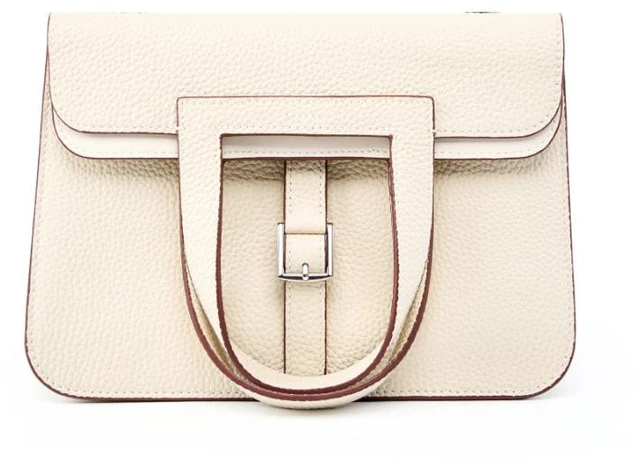 Main image of Womens Genuine Leather Casual Handbags White