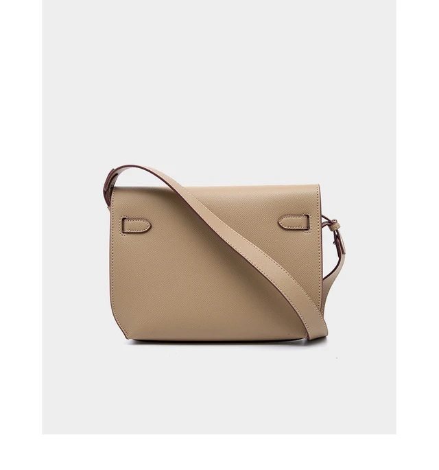 Alt view image 2 of 5 - Genuine Leather Ladies Shoulder Totes Bag Crossbody Bags Grey