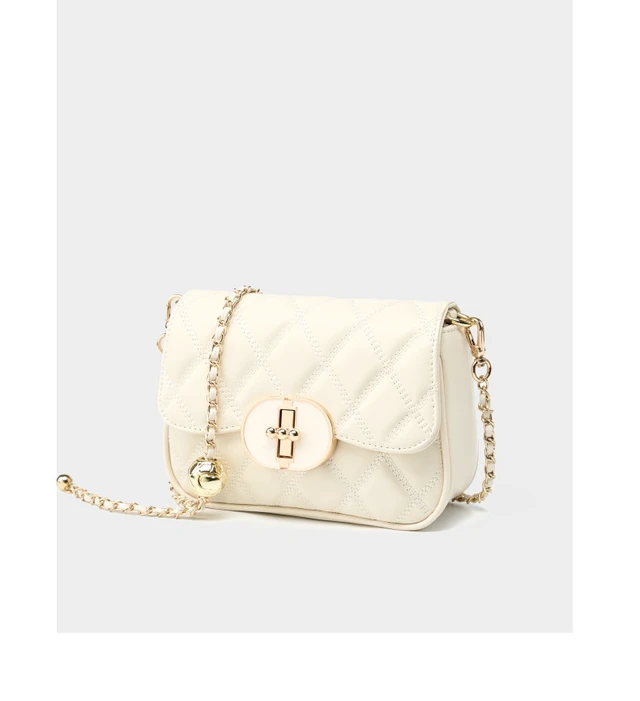 Alt view image 3 of 4 - Genuine Leather Women Tote Purse Shoulder Bag White