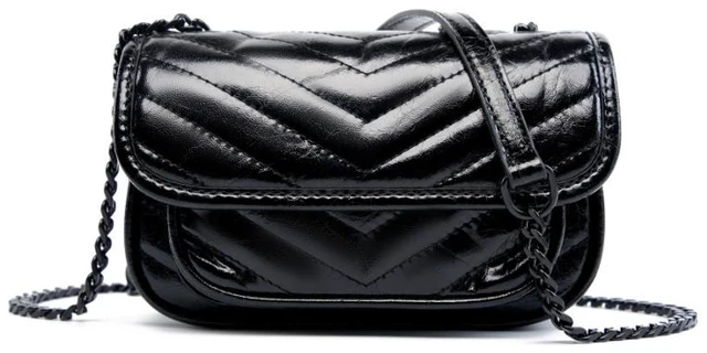 Main image of Genuine Leather Women Designer Large Purse Work Handbags Womens Crossbody Purses Woman Shoulder Bags Black