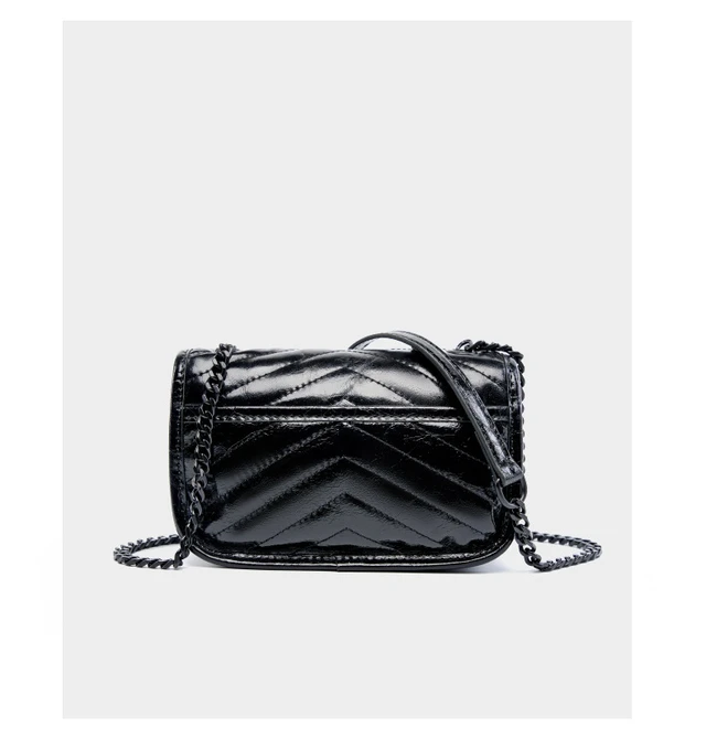 Alt view image 3 of 5 - Genuine Leather Women Designer Large Purse Work Handbags Womens Crossbody Purses Woman Shoulder Bags Black