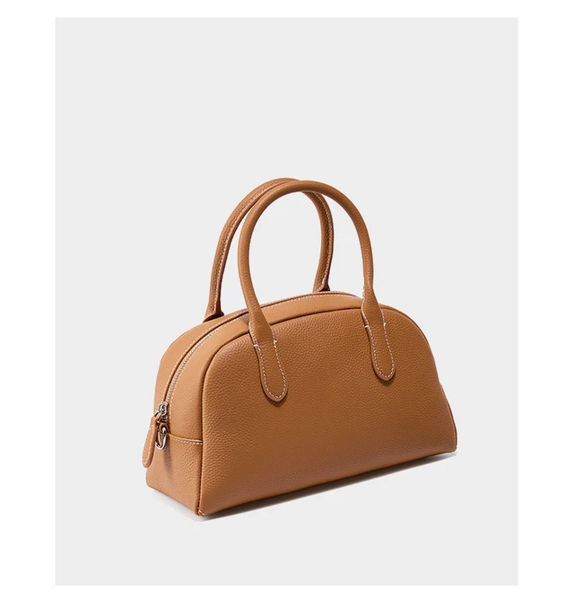 Alt view image 2 of 6 - Genuine Leather Hobo Purse Bag Small Crossbody Shoulder Handbags For Women Brown