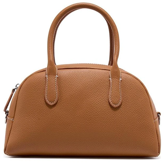 Main image of Genuine Leather Hobo Purse Bag Small Crossbody Shoulder Handbags For Women Brown