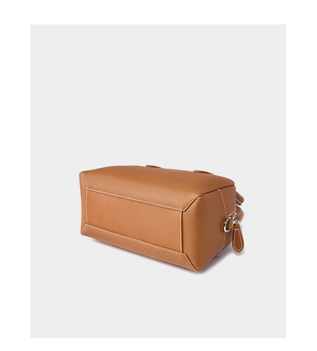 Alt view image 5 of 6 - Genuine Leather Hobo Purse Bag Small Crossbody Shoulder Handbags For Women Brown