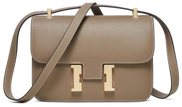 Main image of Women Genuine Leather Crossbody Bag Luxury Handbag Bronze