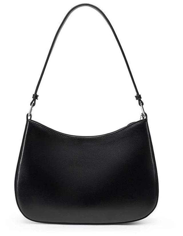 Main image of Women Genuine Leather Hobo Bags Tote Handbag Black