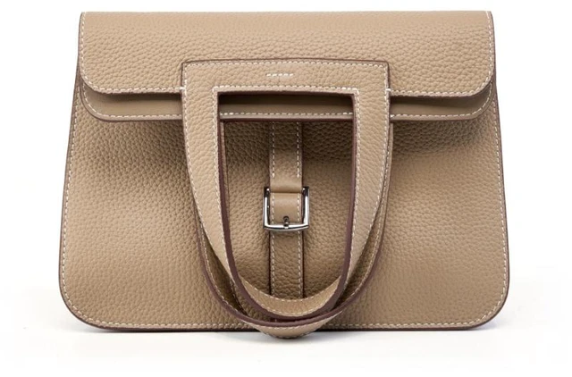 Main image of Womens Genuine Leather Casual Handbags Grey