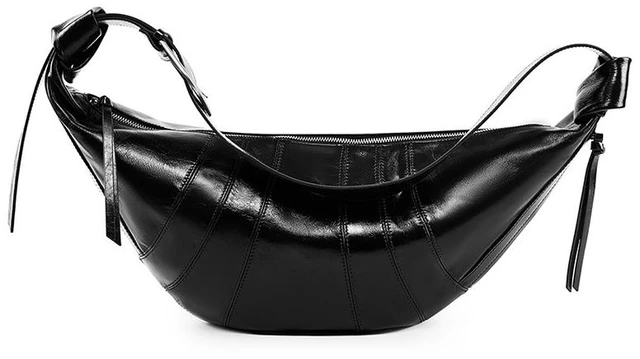 Main image of Women Genuine Leather Crossbody Bags Black