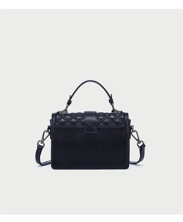 Alt view image 5 of 7 - Women Cute Top Handle Crossbody Bag Stylish Tiny Clutch Handbag with Strap Black