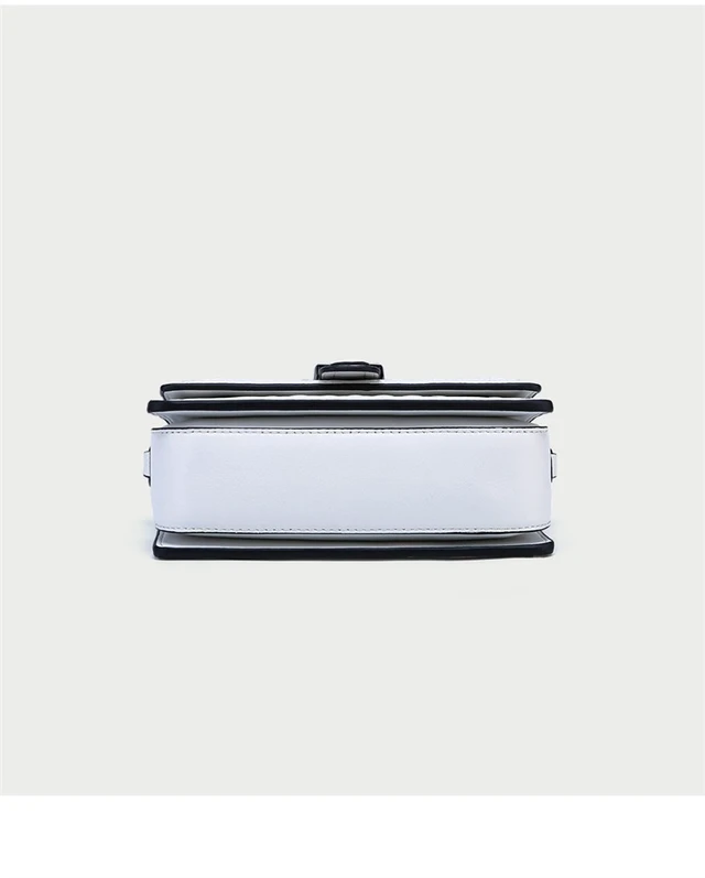 Alt view image 6 of 6 - Women Cute Top Handle Crossbody Bag Stylish Tiny Clutch Handbag with Strap White