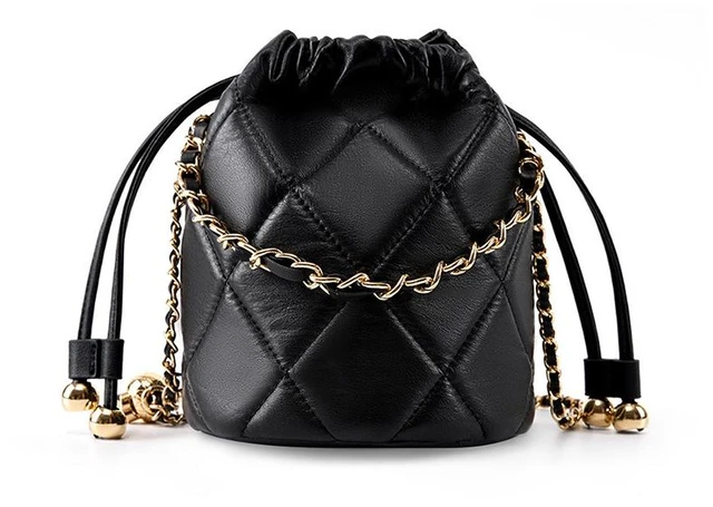 Main image of Genuine Leather Women Handbag Purse Top Handle Shoulder Crossbody Bag Black