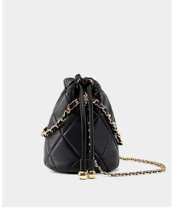Alt view image 3 of 6 - Genuine Leather Women Handbag Purse Top Handle Shoulder Crossbody Bag Black