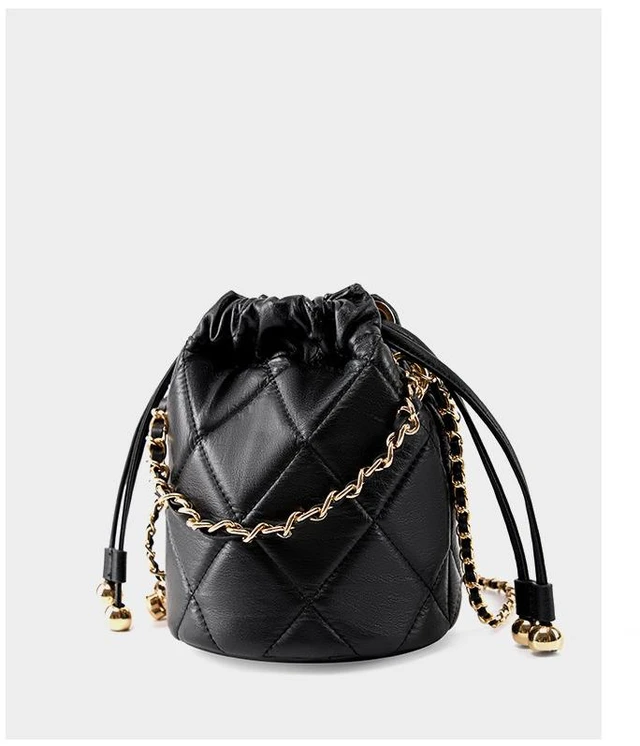 Alt view image 6 of 6 - Genuine Leather Women Handbag Purse Top Handle Shoulder Crossbody Bag Black